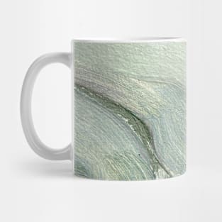 Mint Green Abstract Art Mug